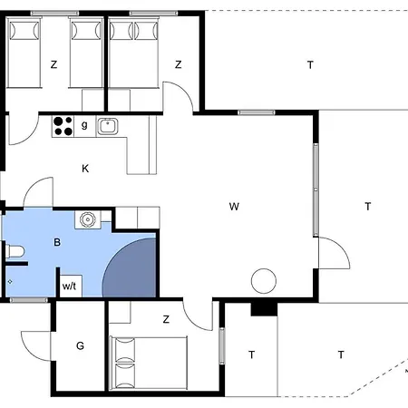 Sj232-hejls-humlevaenget-8 別荘 *